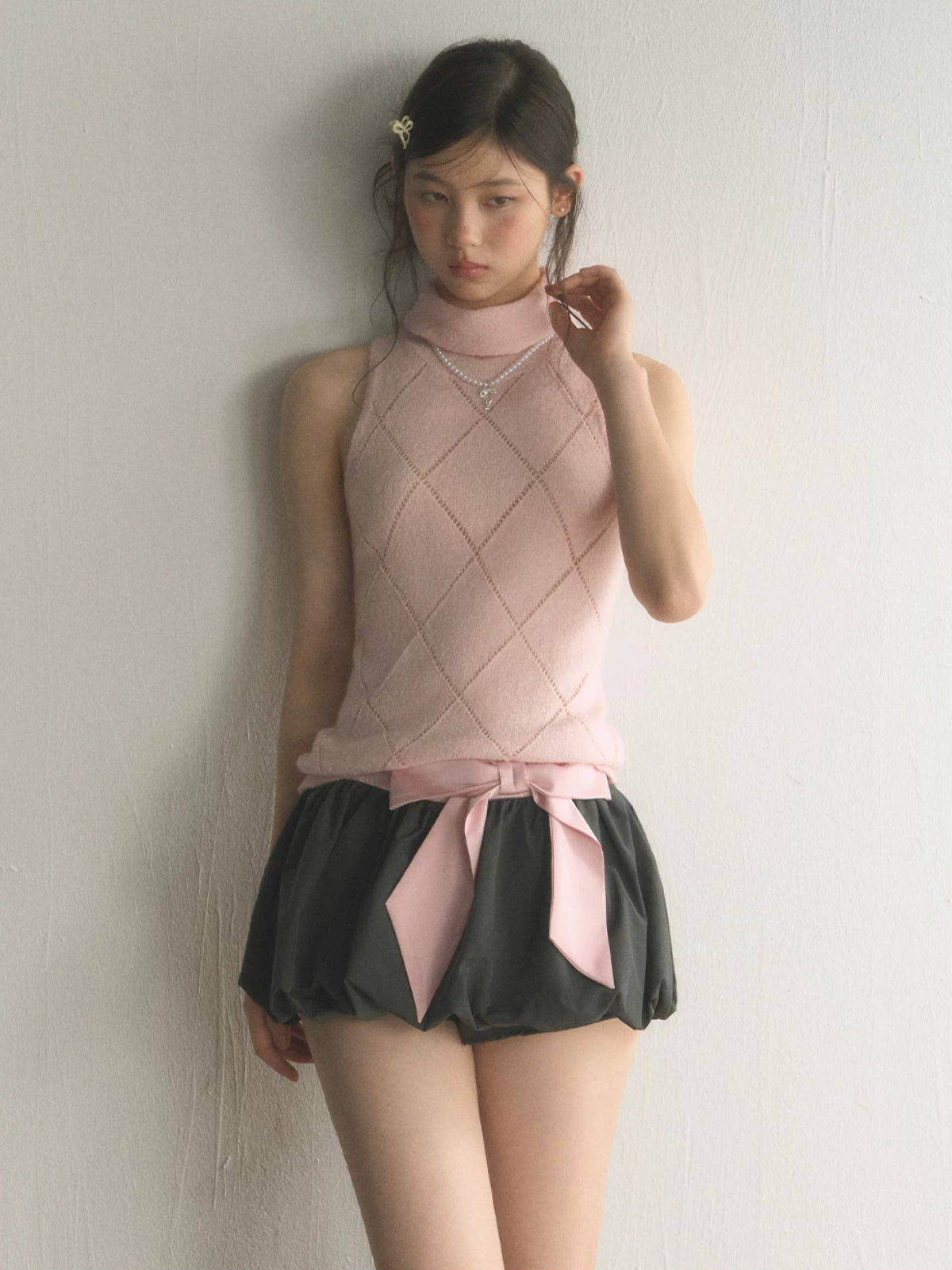 Diamond Knit Vest