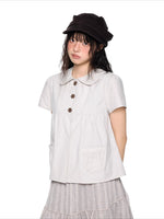 Polka Dot Peter Pan Tee