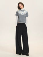 Fair Isle Cardigan & Sweater Set