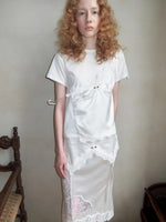 Satin Lace T-shirt
