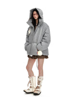 Oversized Hooded Down
