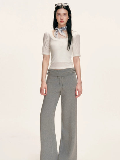 Square Neck Lyocell Tee
