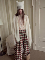Mohair Distressed Cutout Sweater