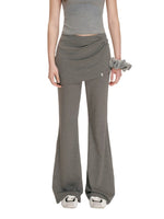 Modal Wrap Flare Pants