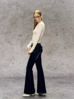 Skins Low-rise Micro Flare Denim Pants