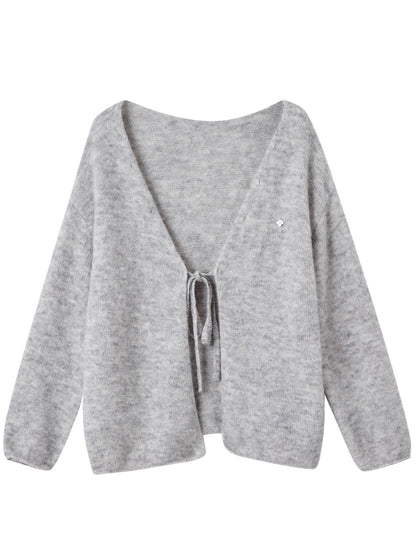 Boho Tie V-neck Cardigan
