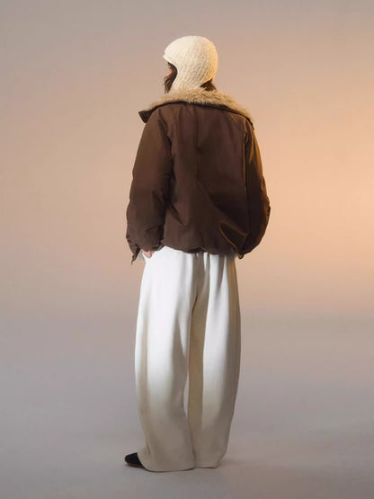 Detachable Fur Down Parka