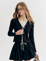 Bow Sailor Knit Top
