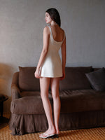 Short Bow Tie Strap Dress