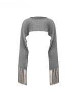 Fringe Knit Dress Set