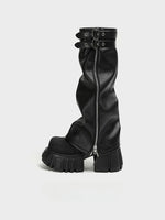 Platform Combat Boots