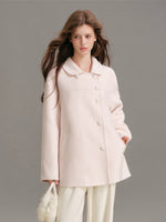Peter Pan Collar Wool Coat