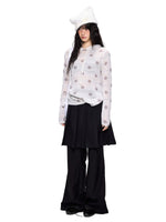 Polka Dot Mohair Hoodies