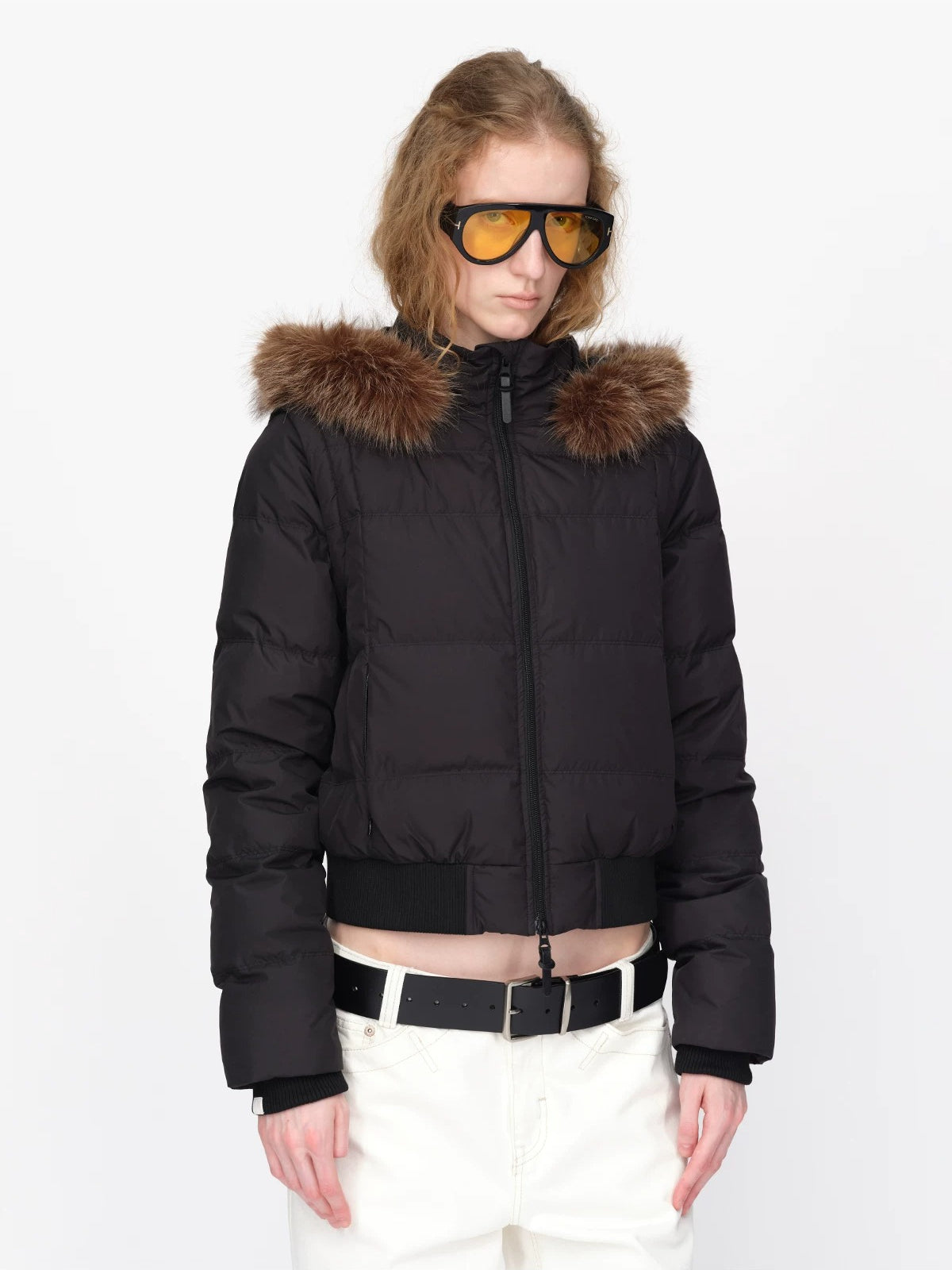 Detachable Sleeve Down Puffer Jacket