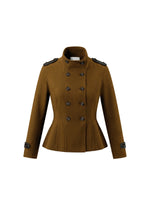 Vintage Double Breasted Suede Jacket