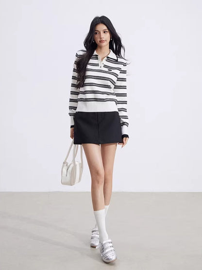 Polo Stripe Long Sleeve T-shirt