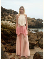 Laguna Lace Halter Maxi Dress