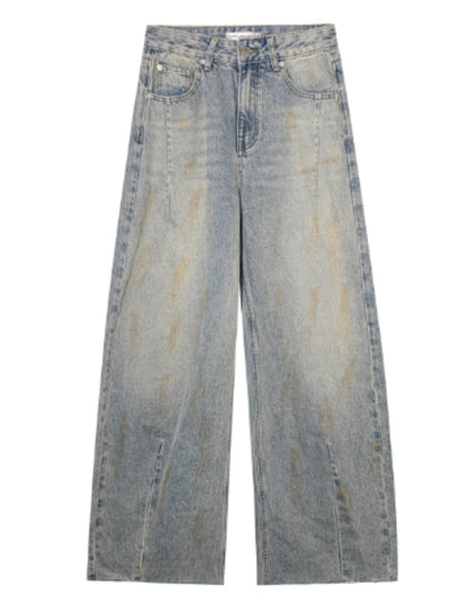 Vintage Whisker Curve Jeans