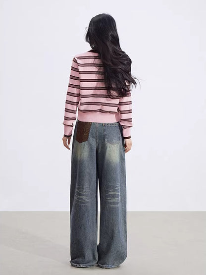 Polo Stripe Long Sleeve T-shirt