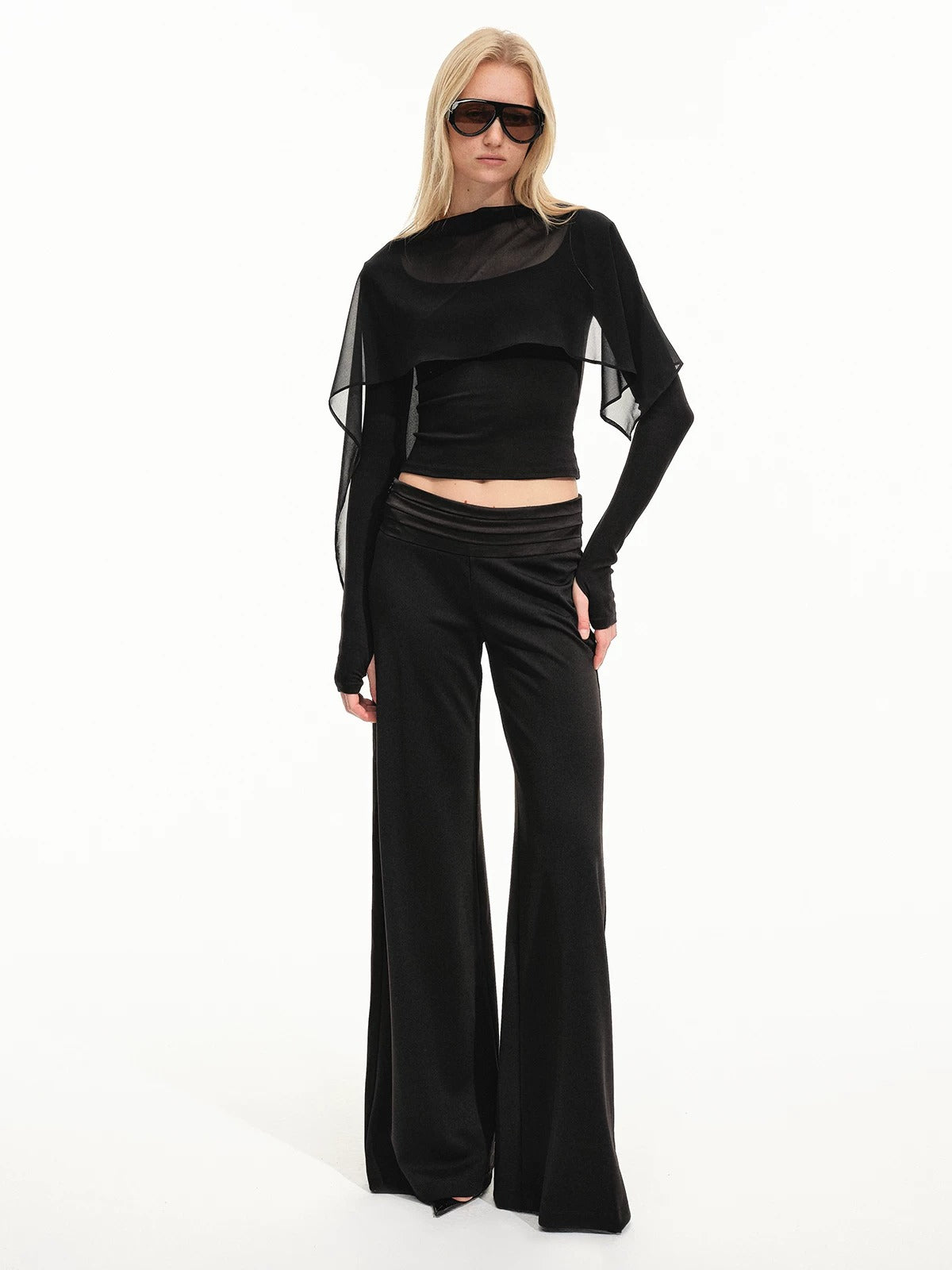 Satin Wide Leg Pants