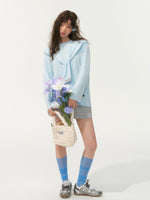 Lazy Style Layered Sun Protection Top
