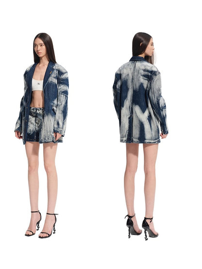 Volcano Denim Mini Skirt