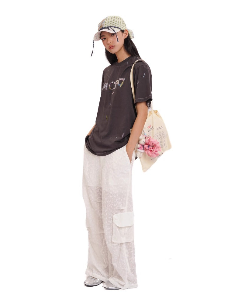 Pure Cotton Cool Jacquard Shorts &amp; Trousers
