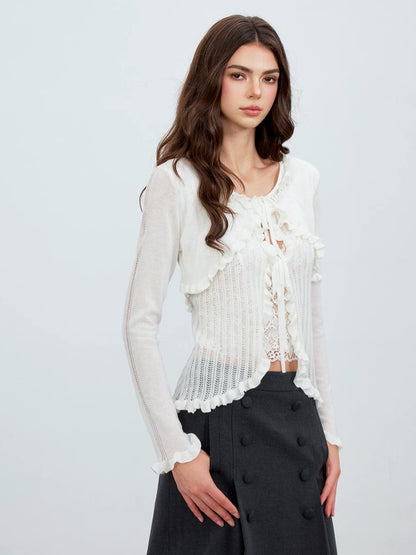 Lace Knit Cardigan
