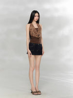 Draped Halter Camisole