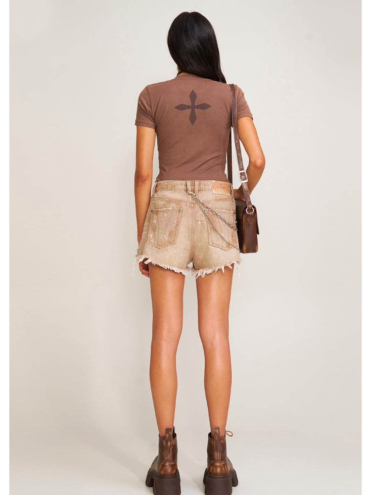 Compass Original Badge Tee Sand