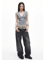 Retro V-Neck Cami Top