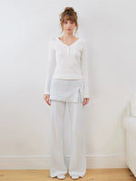 Split Flare Lounge Pants