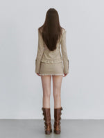 Ruffle Trim Jacket