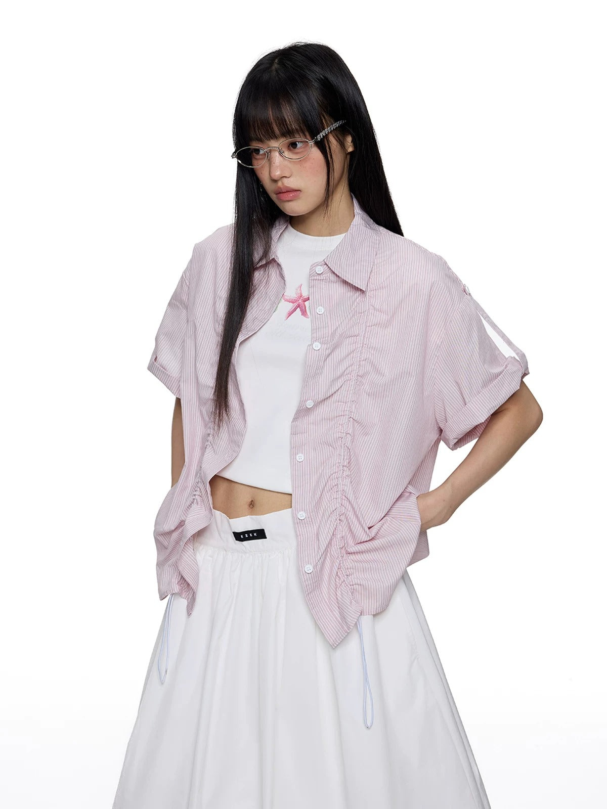 Striped Short Sleeve Shirt