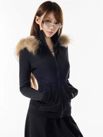 Hooded Slim Jacket