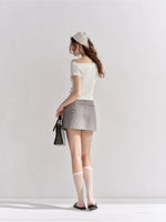 Detachable Bow Skort