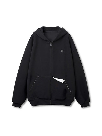 Black Wilderness Hoodie Jacket