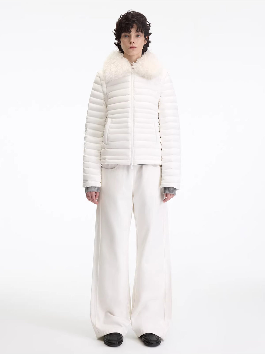 Detachable Fur Down Jacket