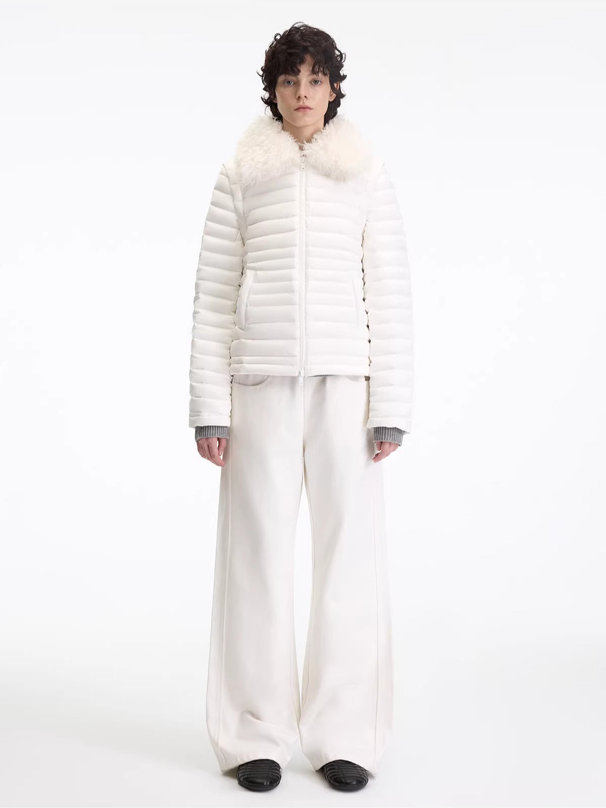 Detachable Fur Down Jacket