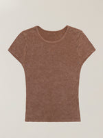 Vintage Storm Fade Dye Silk Sports Tee Fading Desert