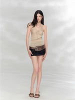 Knot Halter Knit Top