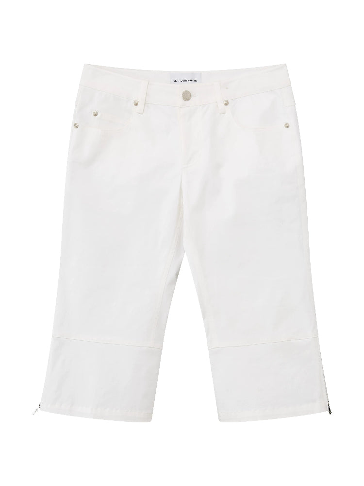Retro Capri Cropped Pants