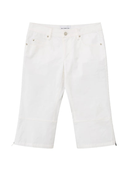 Retro Capri Cropped Pants