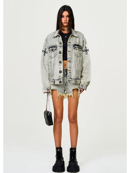 Cross Classic Dance Troupe Denim Shorts