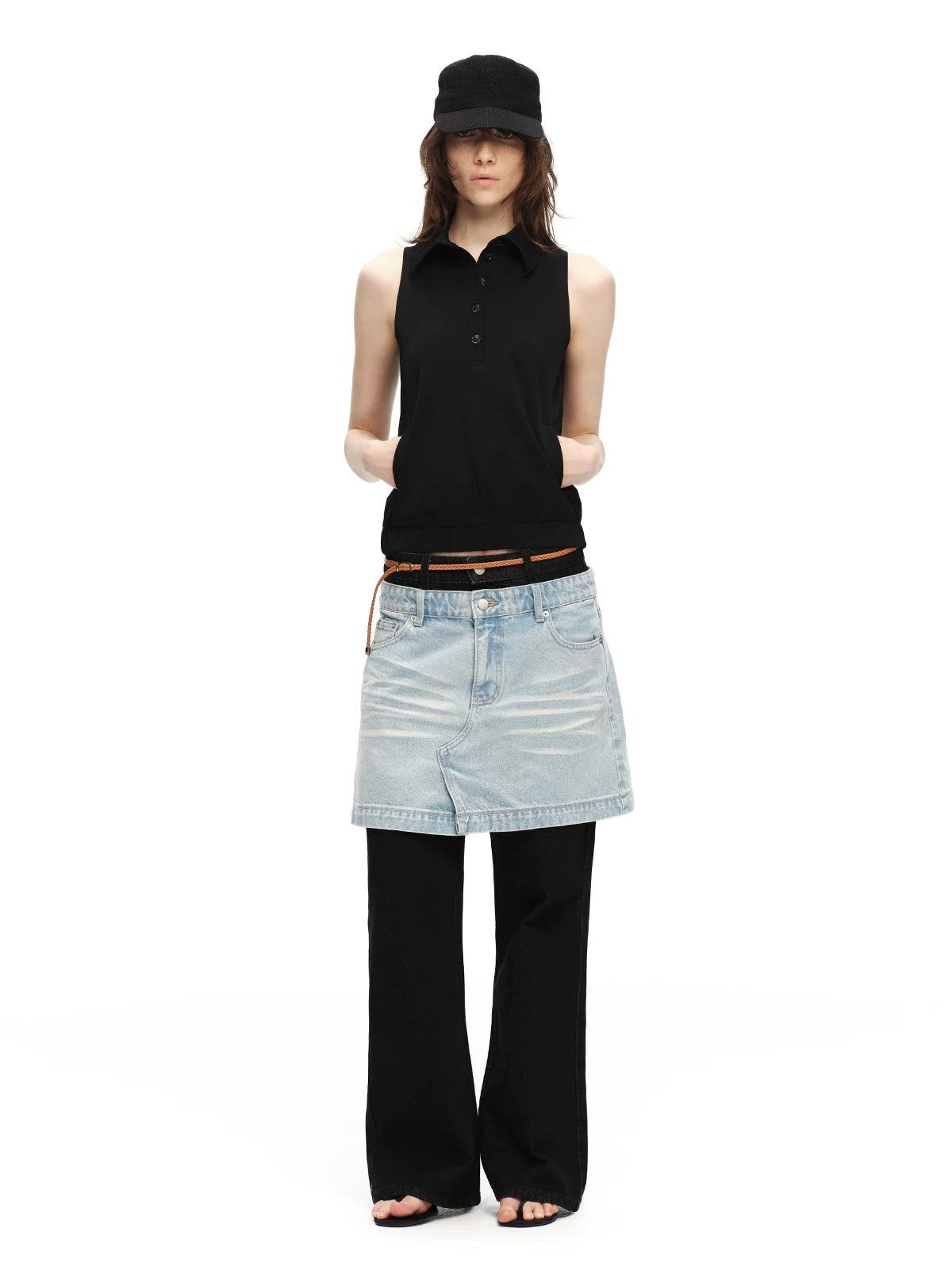 Two-Piece Cape Jacket