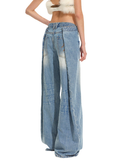 Ranch Sack Denim Pants