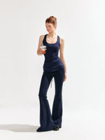 Low Waist Flared Active Pants