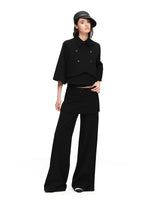 Two-Piece Cape Jacket