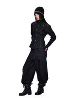 Vintage Denim Jacket & Pants Set