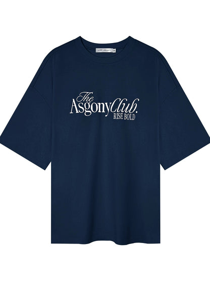 Embroidered Letter Tee
